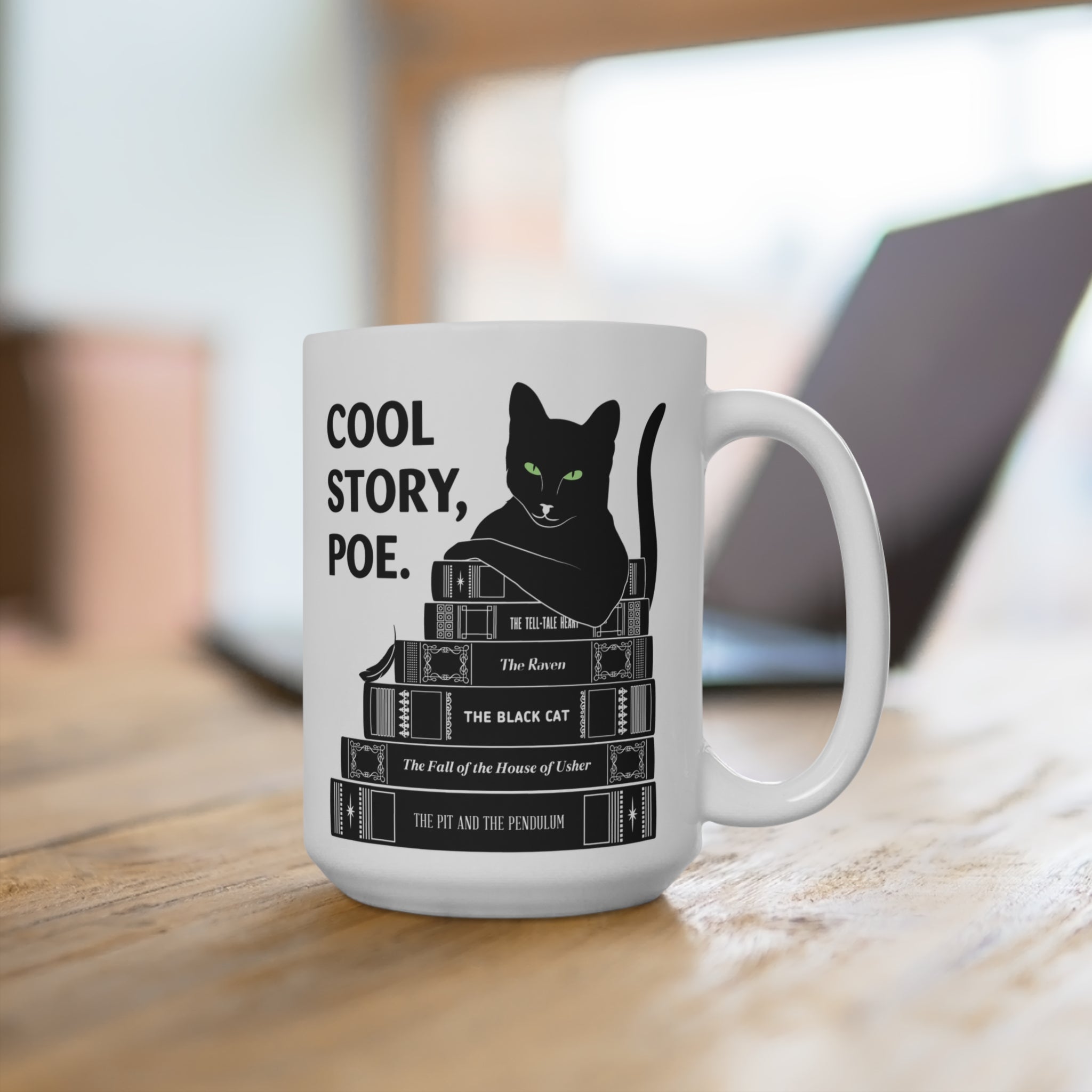 "Cool Story Poe" Mug