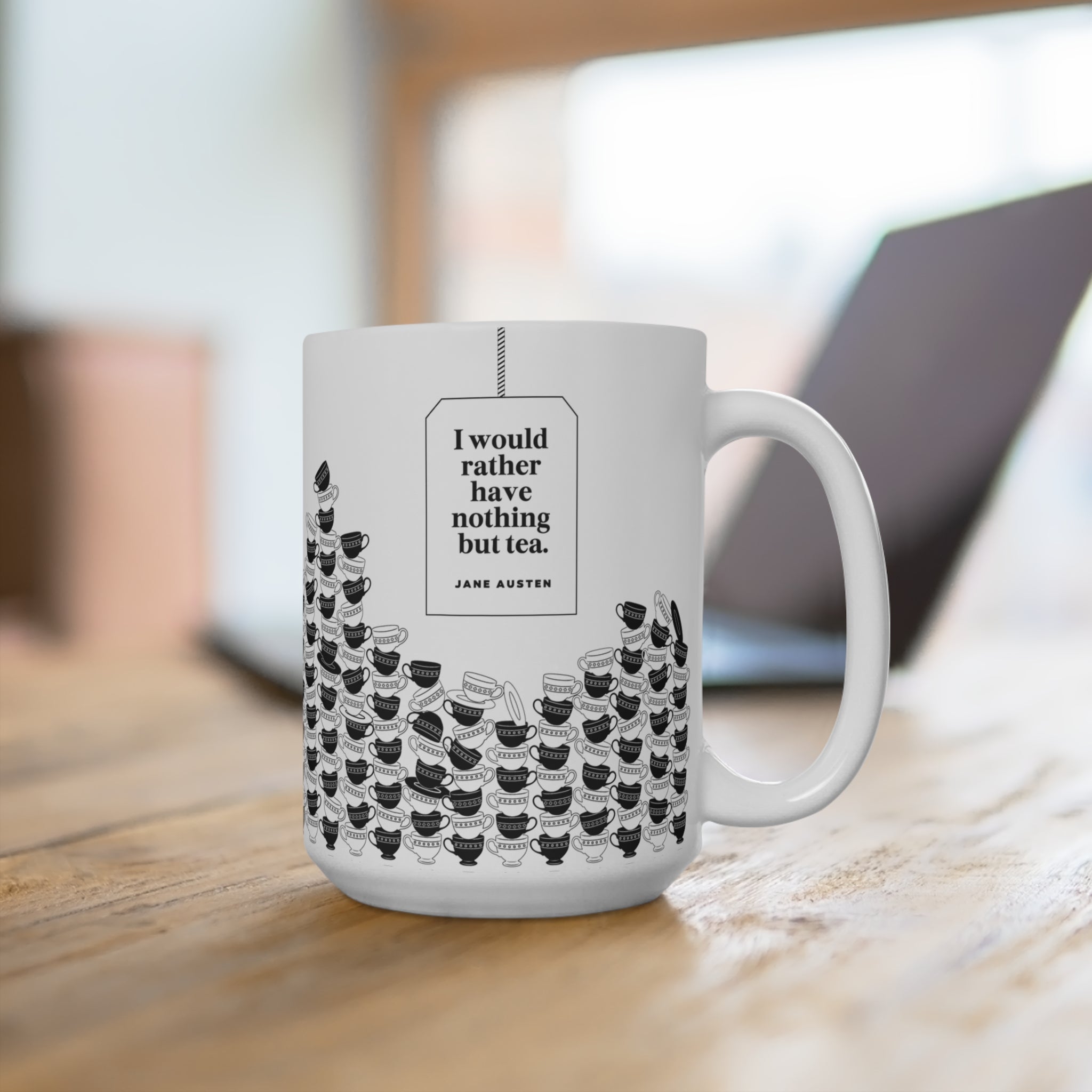 Austen "Nothing But Tea" Mug