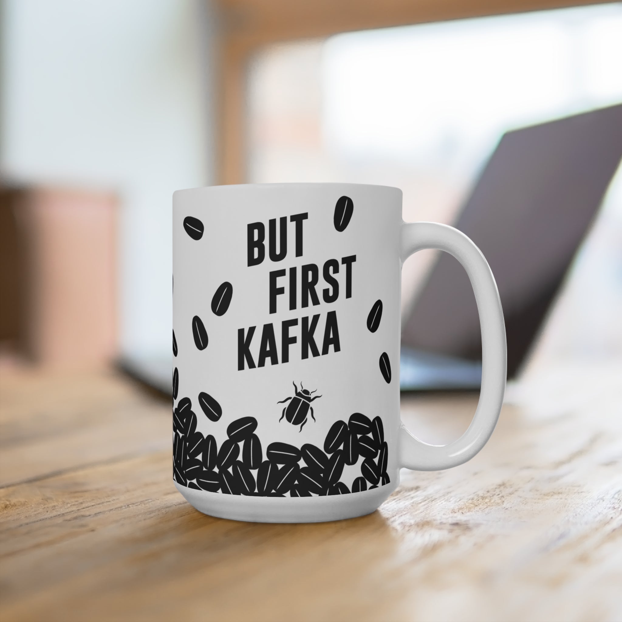 "But First Kafka" Mug