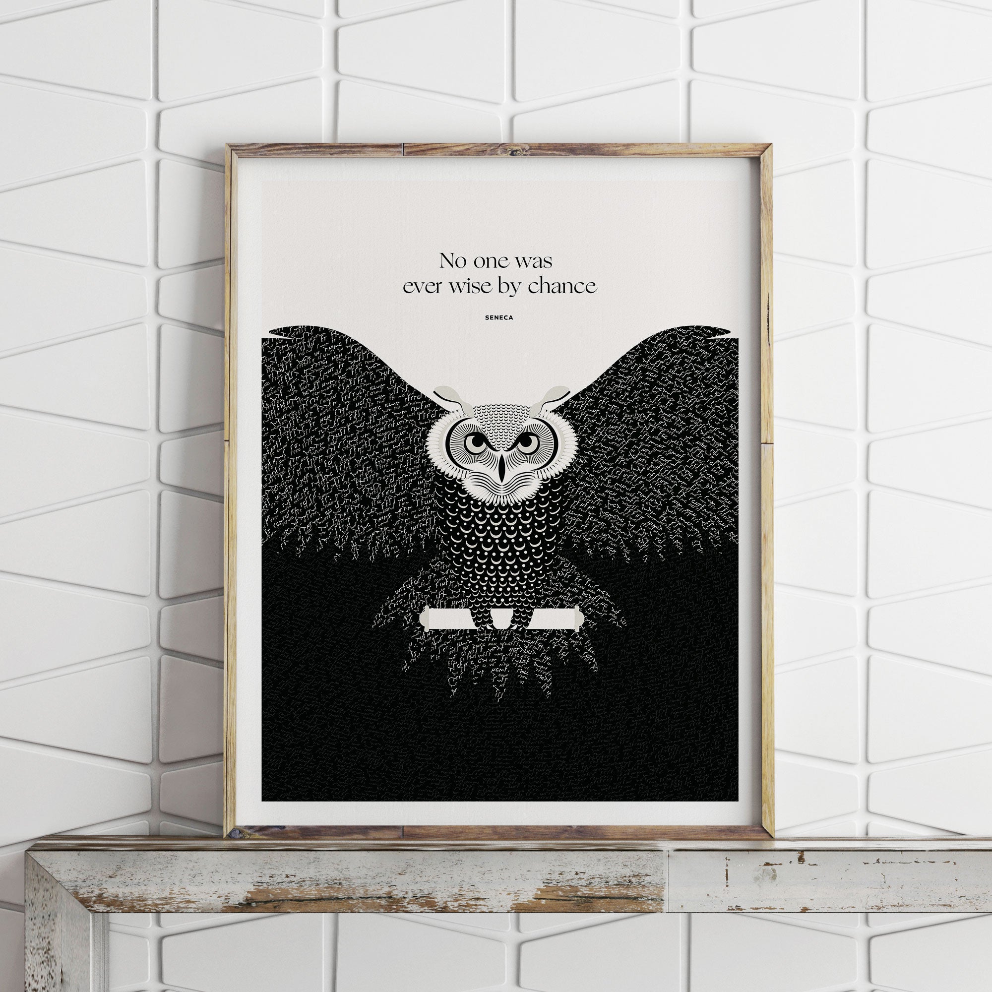 Seneca "Wisdom" Print