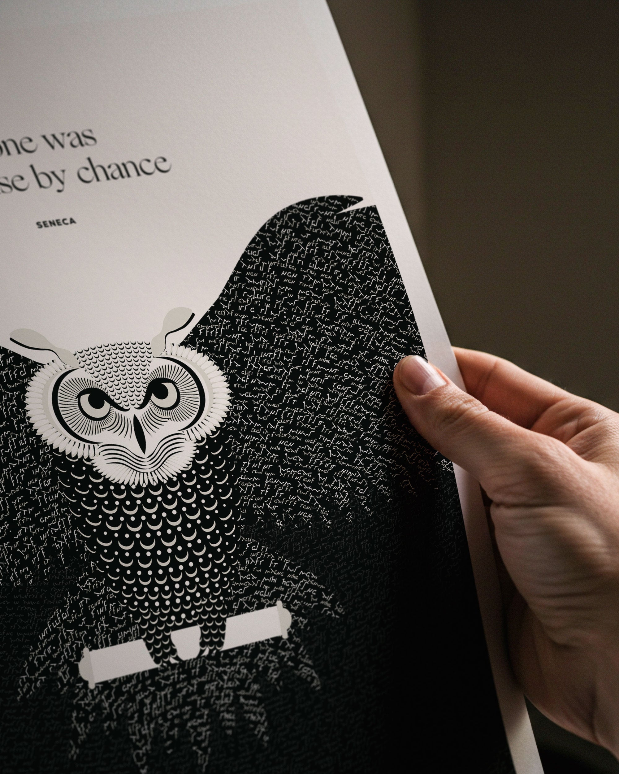 Seneca "Wisdom" Print