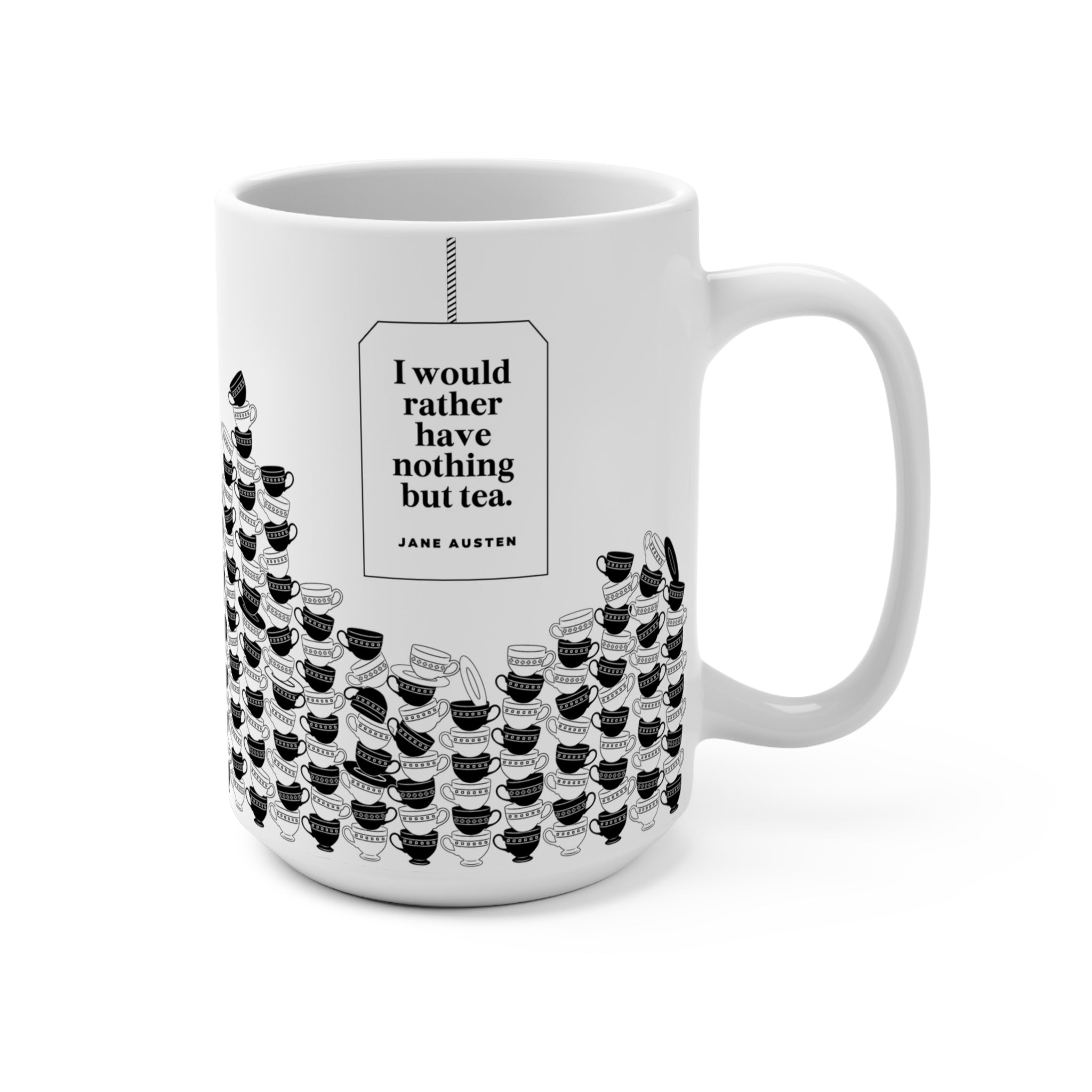 Austen "Nothing But Tea" Mug