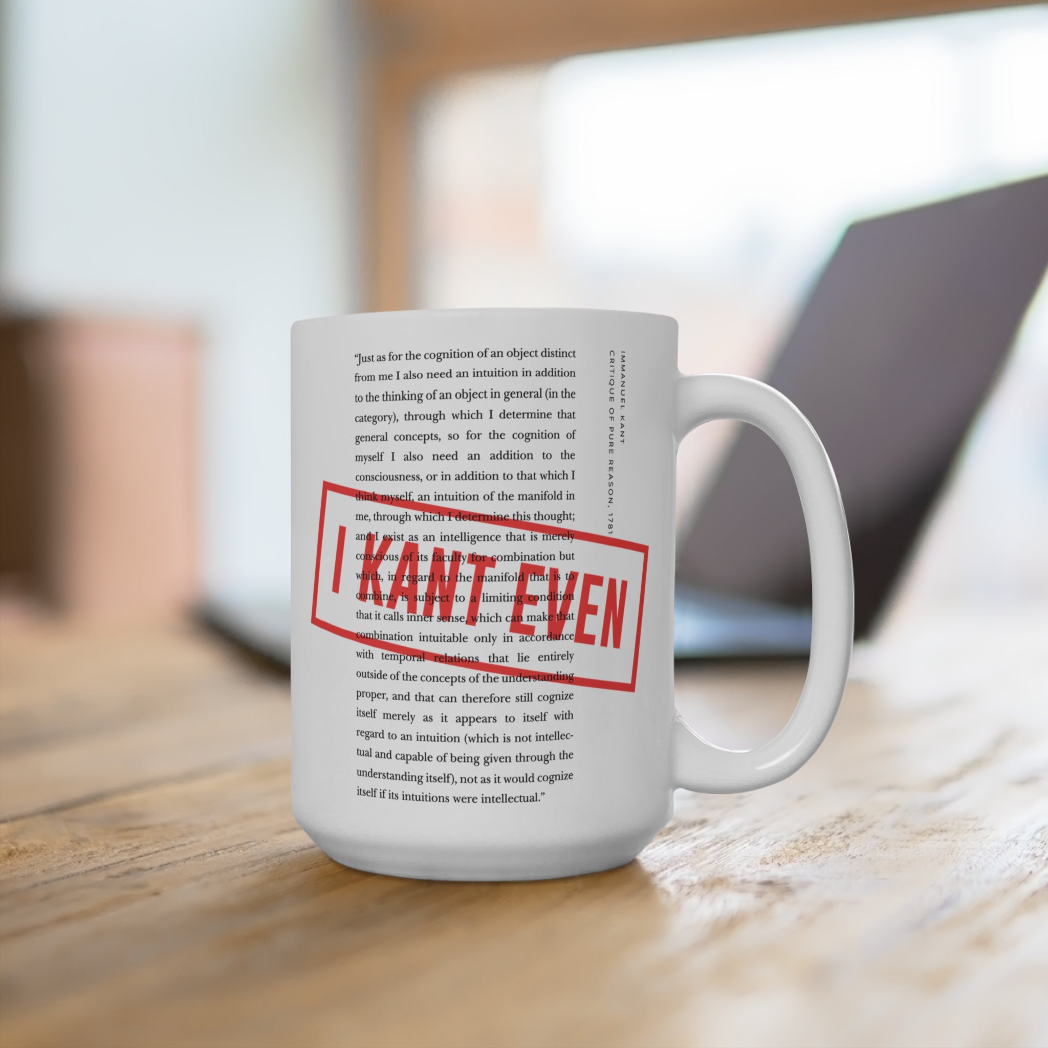 "I Kant Even" Mug