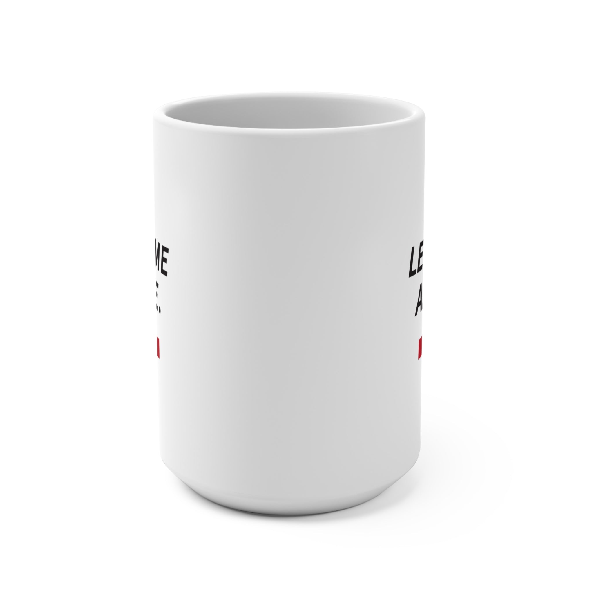 Nietzsche "Leave Me Alone" Mug