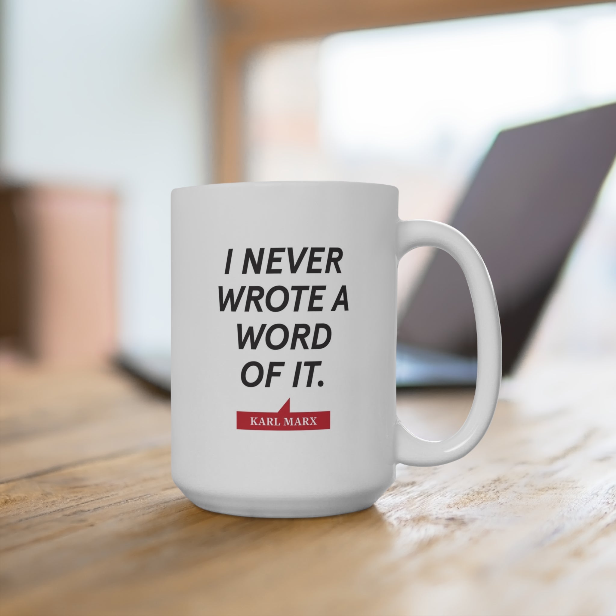 Marx "Never" Mug