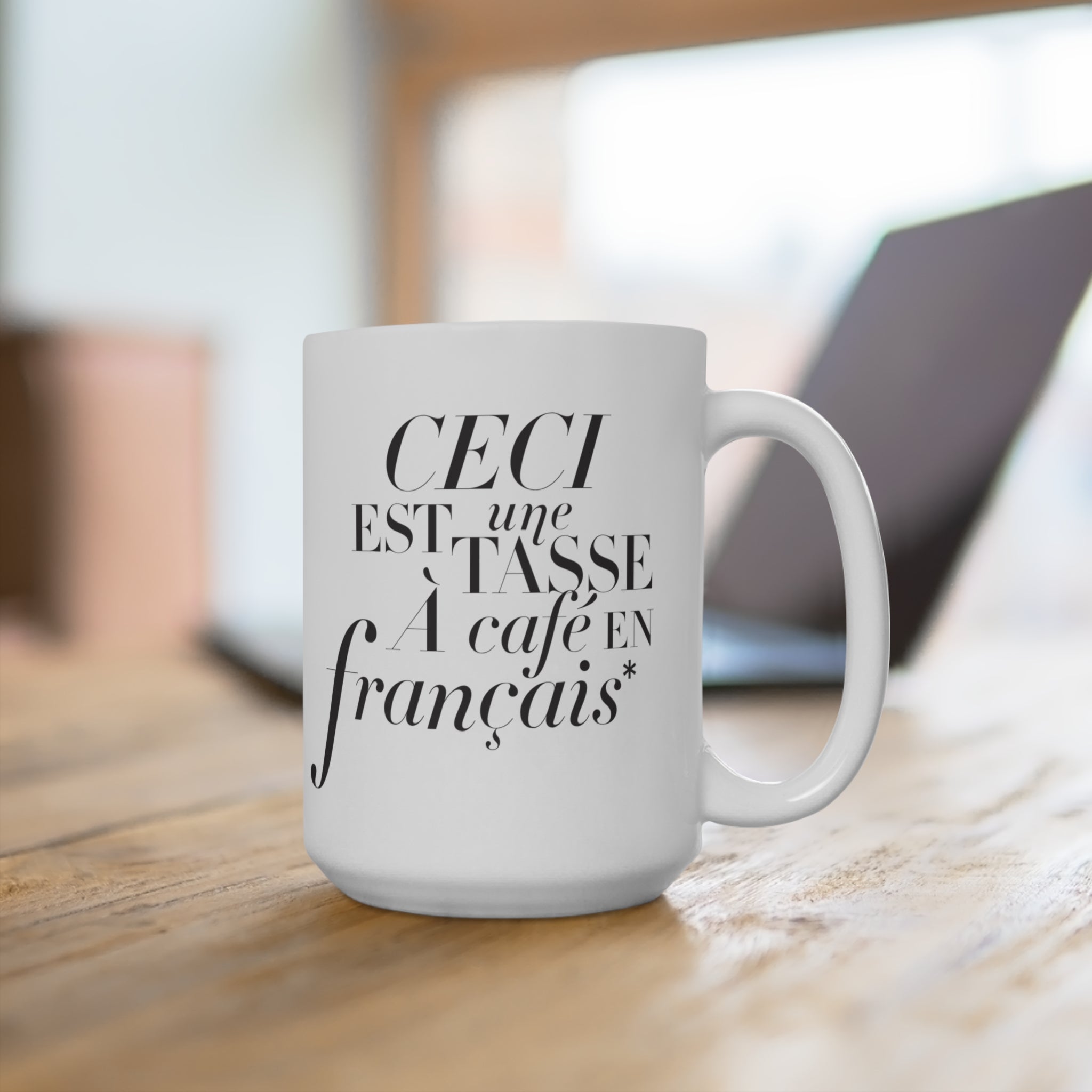 "With Some French" Mug