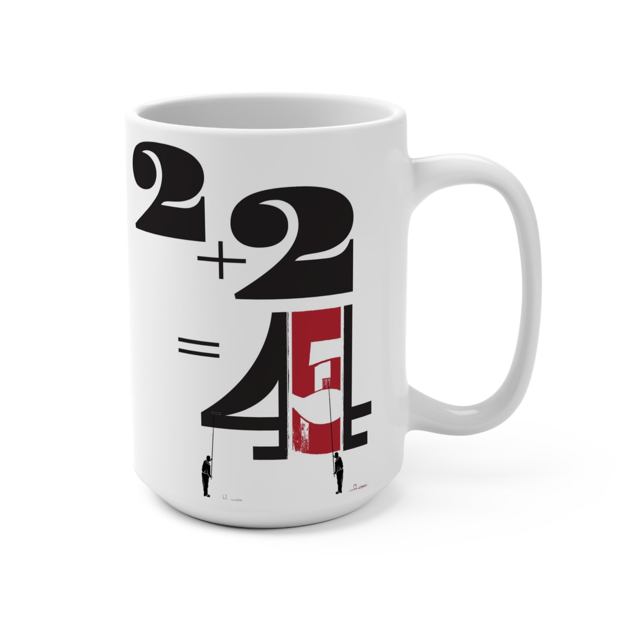 Voltaire "2+2" Mug