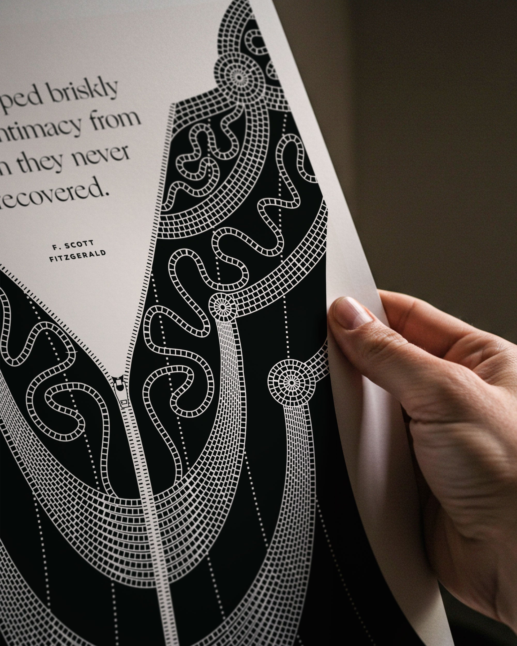 F. Scott Fitzgerald Print