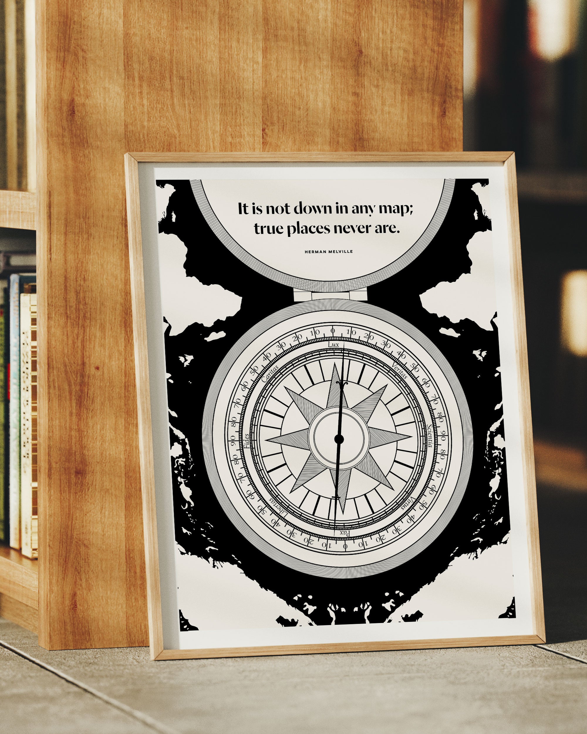 Herman Melville Print