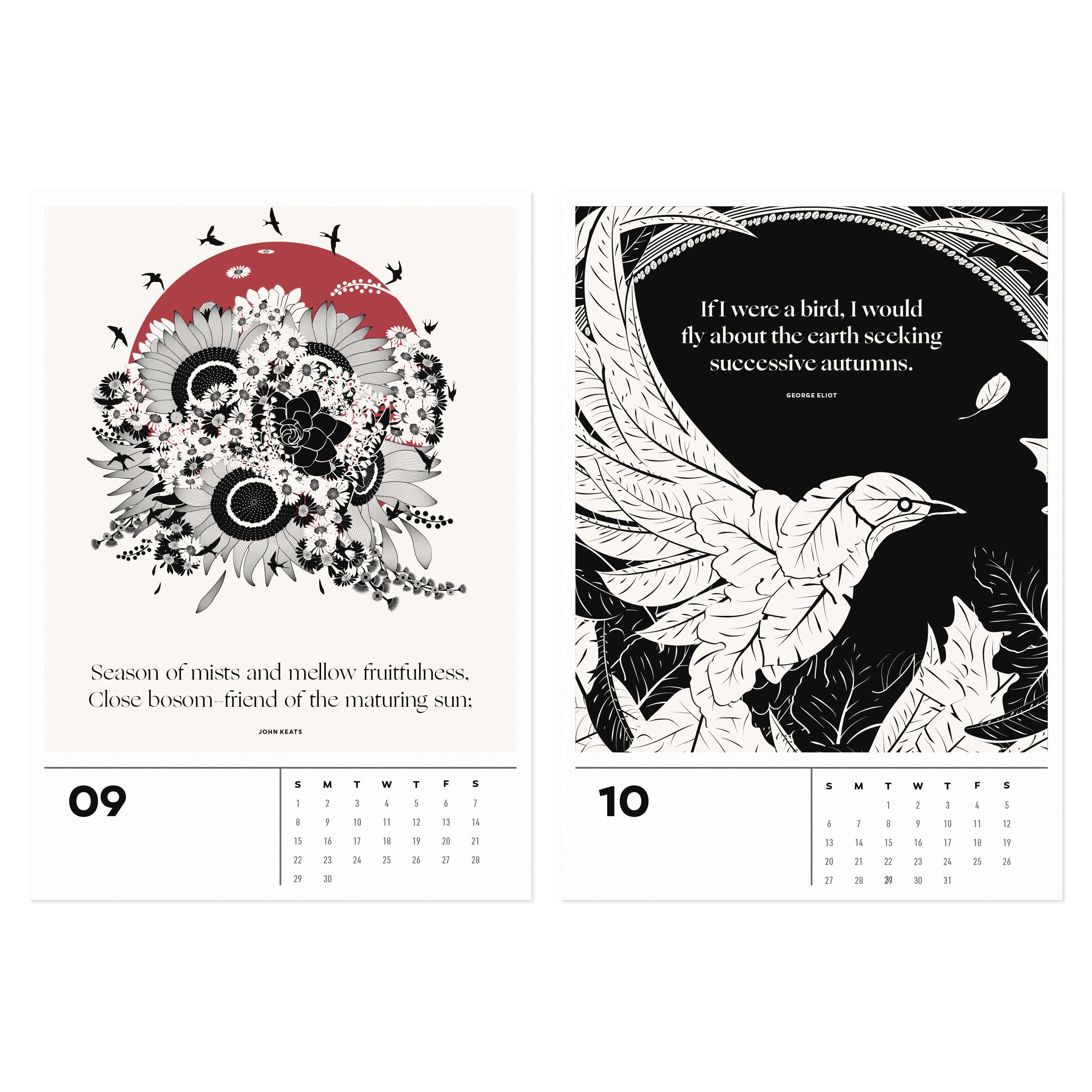 2024 Literary Calendar — Obvious State