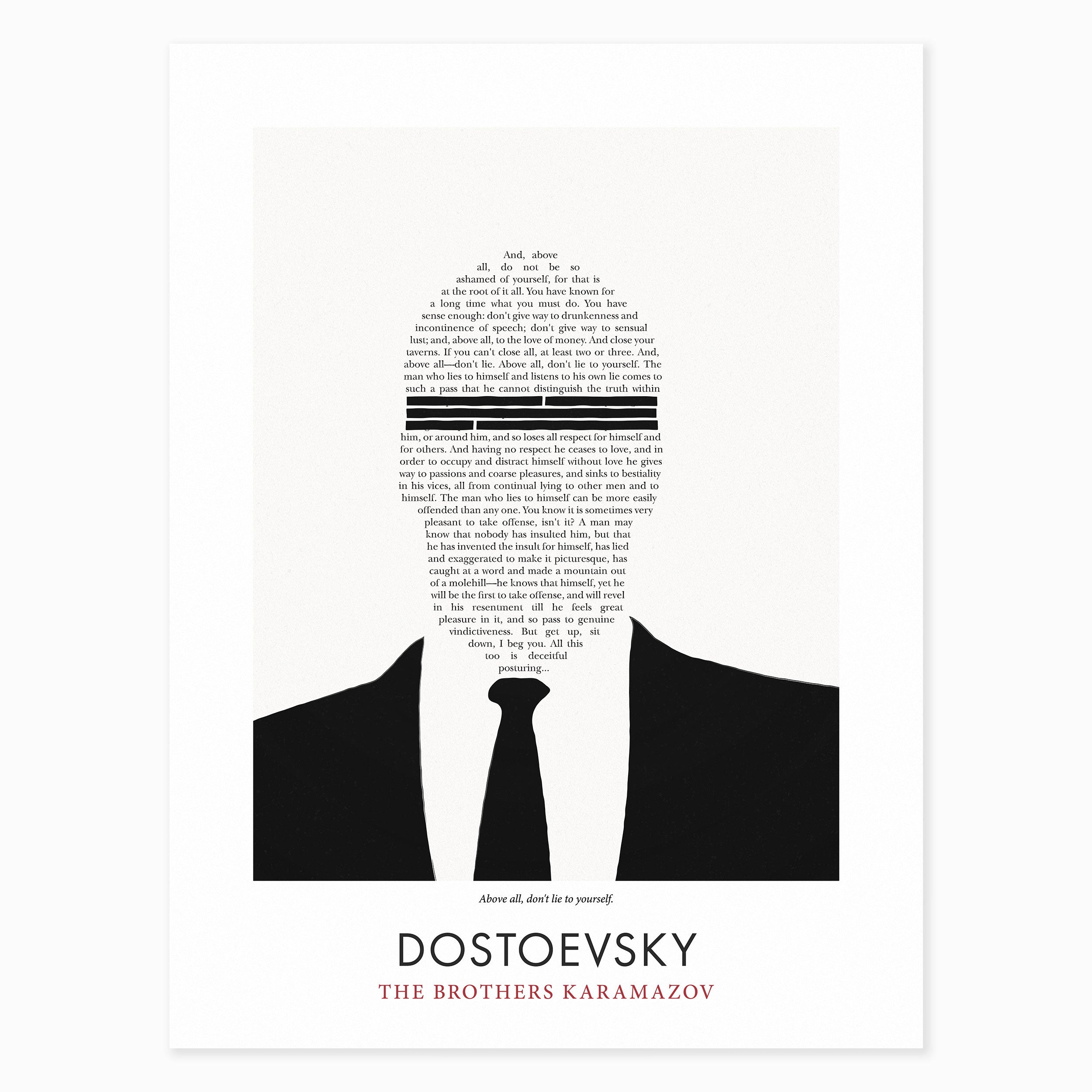 Fyodor Dostoevsky Poster