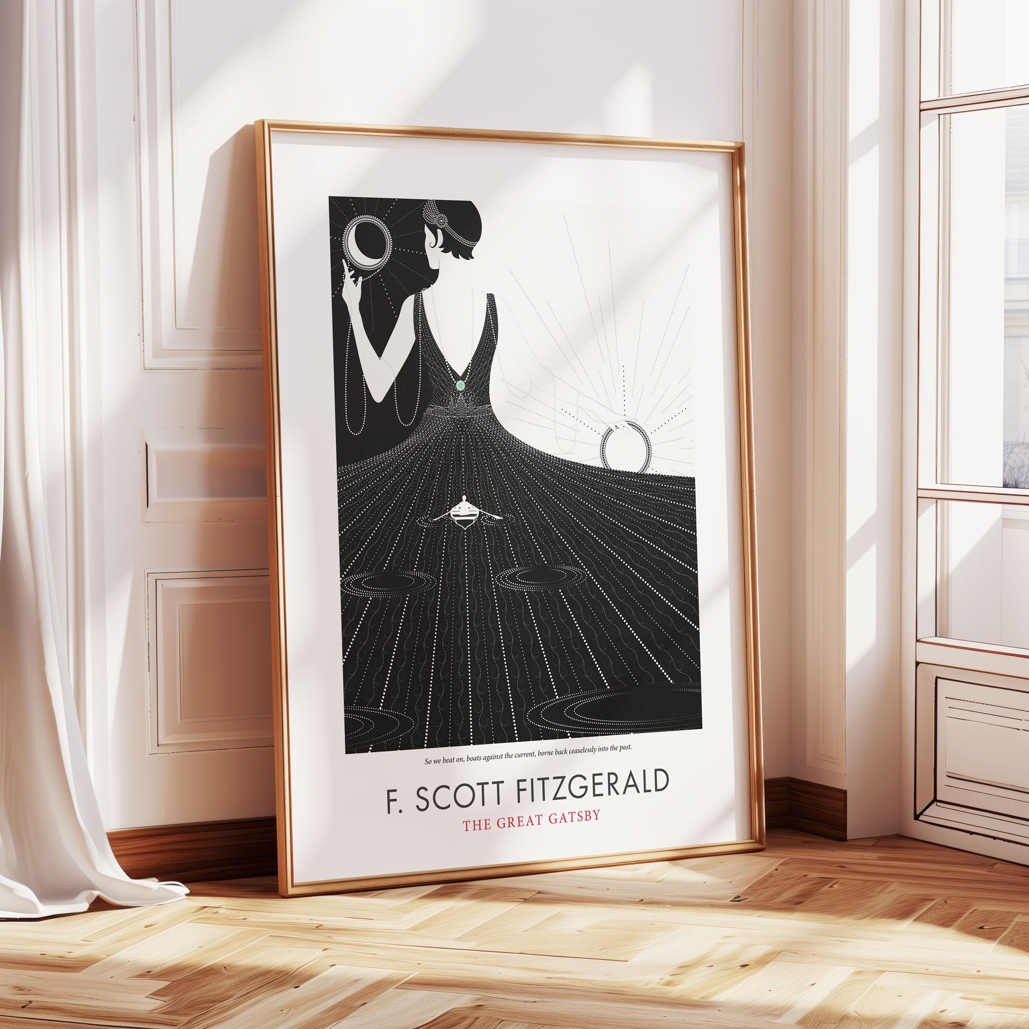 F Scott Fitzgerald Poster