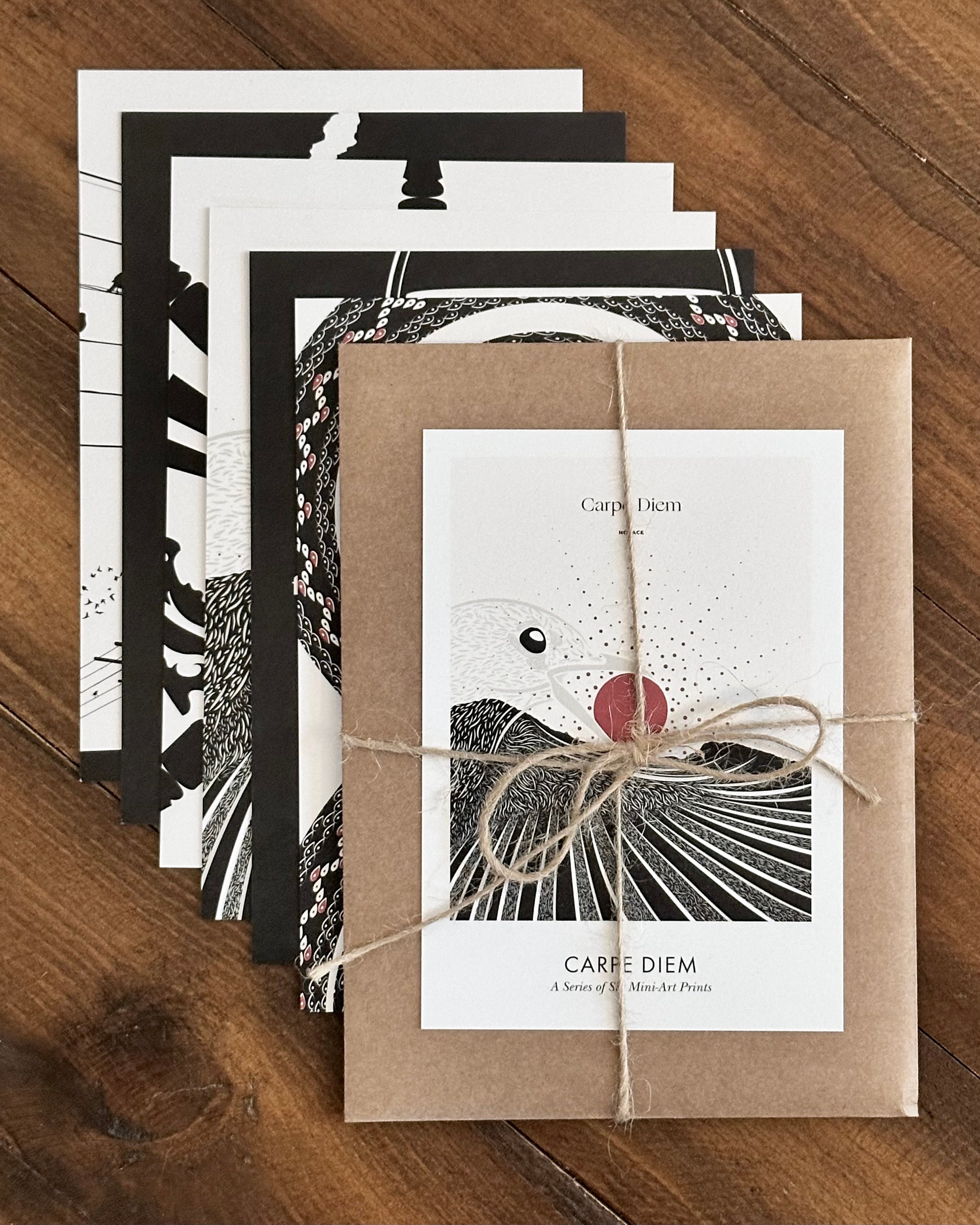 Carpe Diem Mini Print/Postcard Collection
