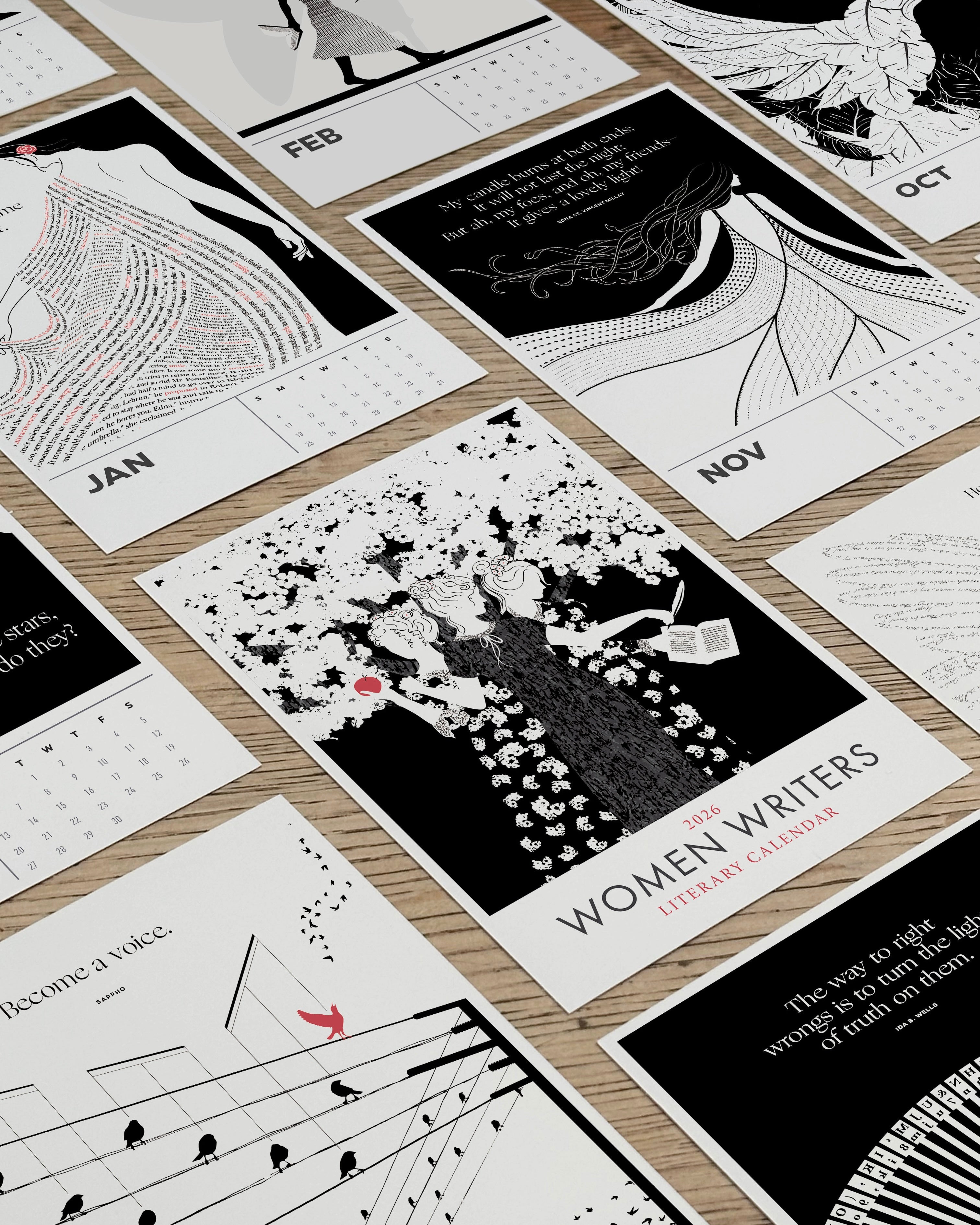 2026 Women Writers Calendar