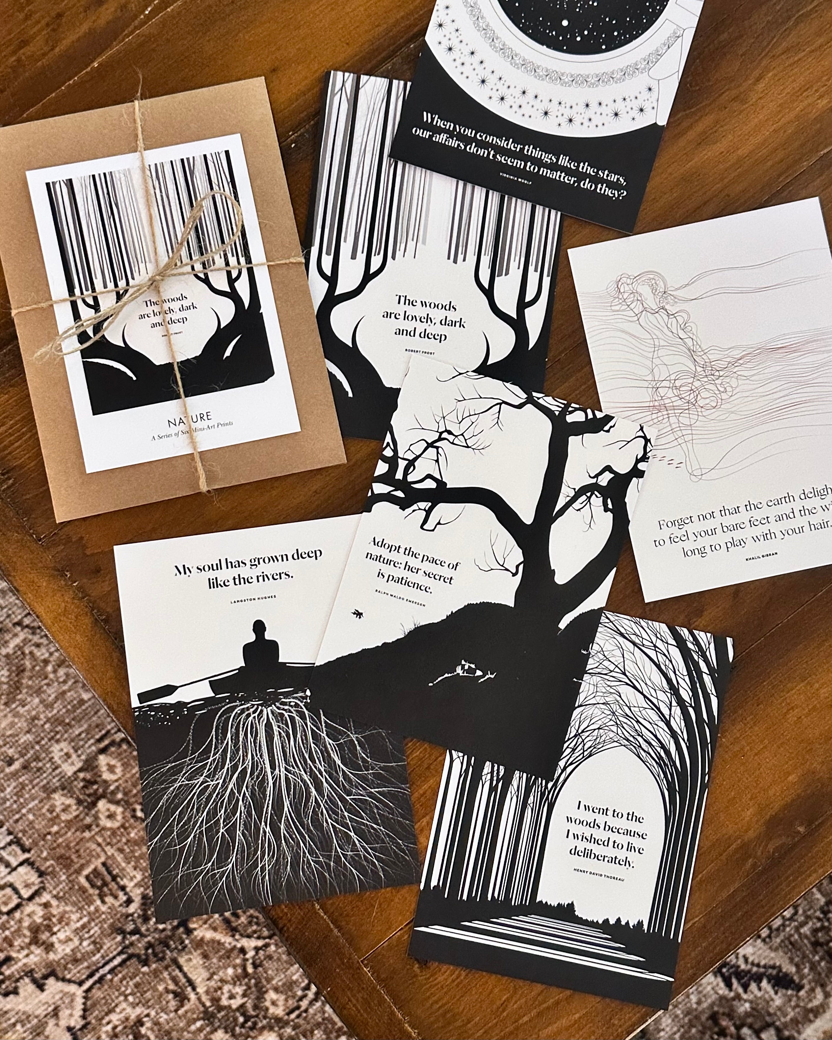 Nature Mini Print/Postcard Collection