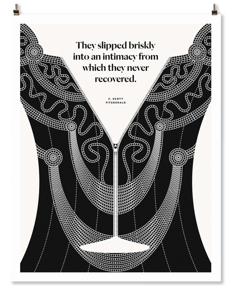 F. Scott Fitzgerald Print
