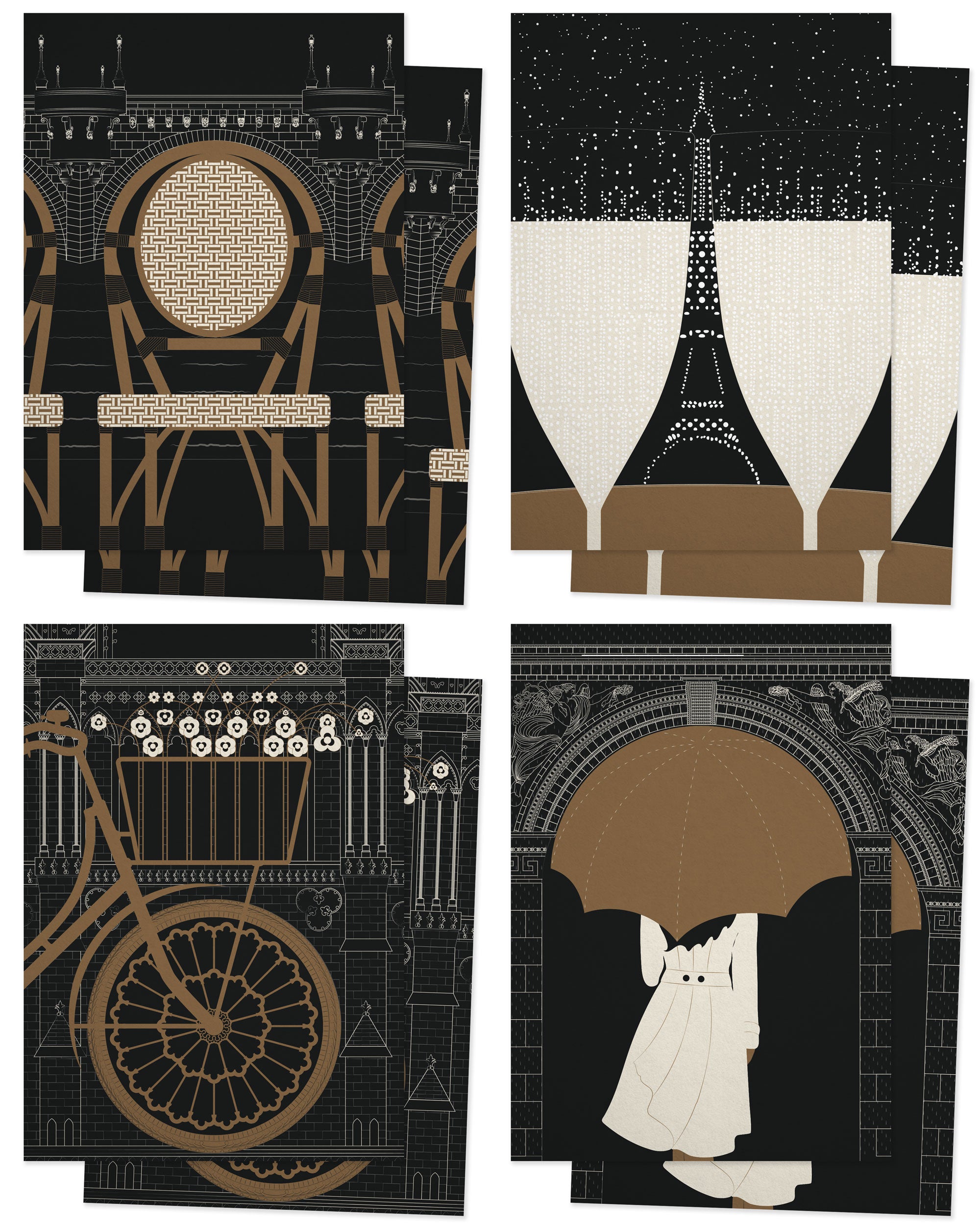 Paris Voyageur: Postcard Set