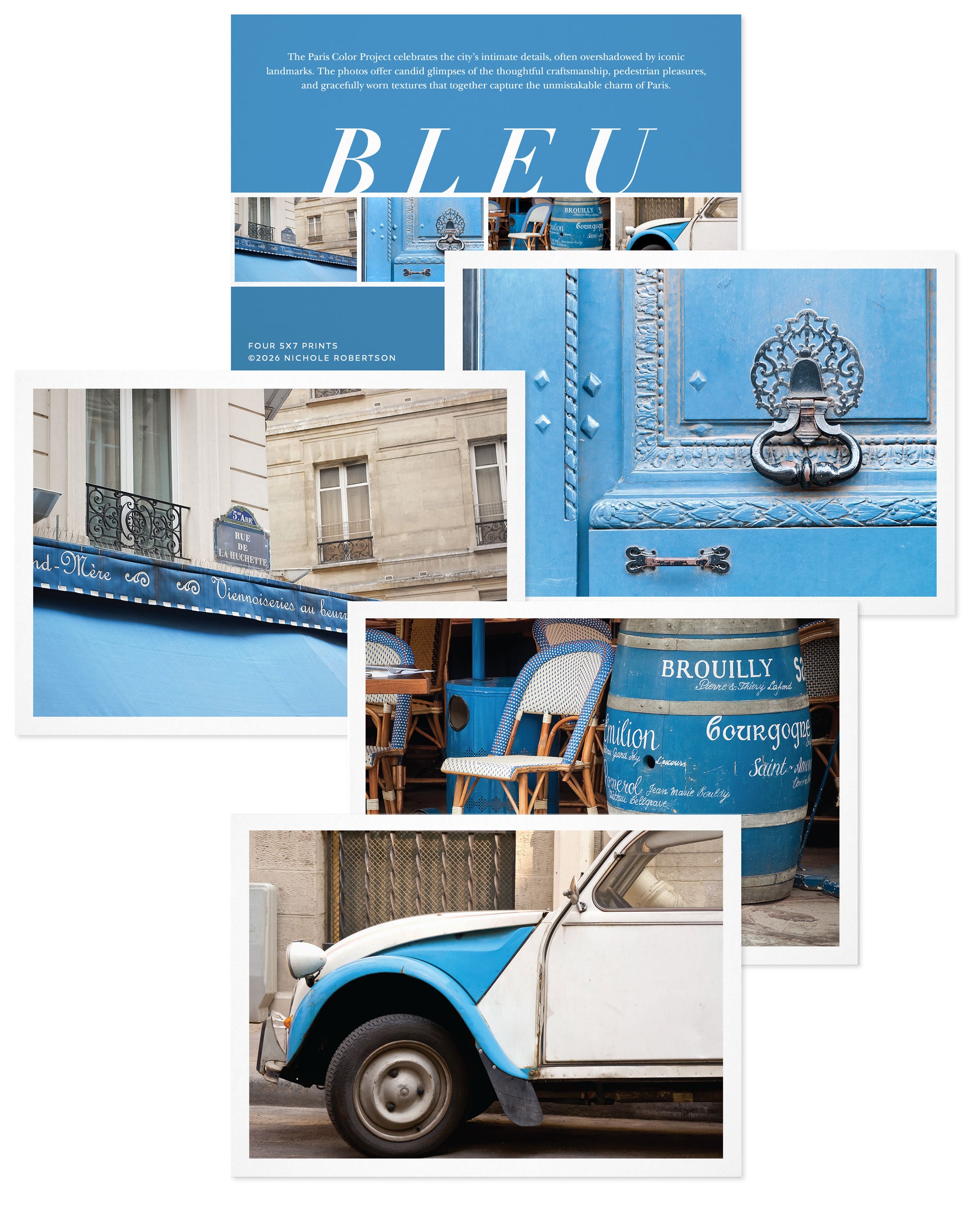 Paris in Blue