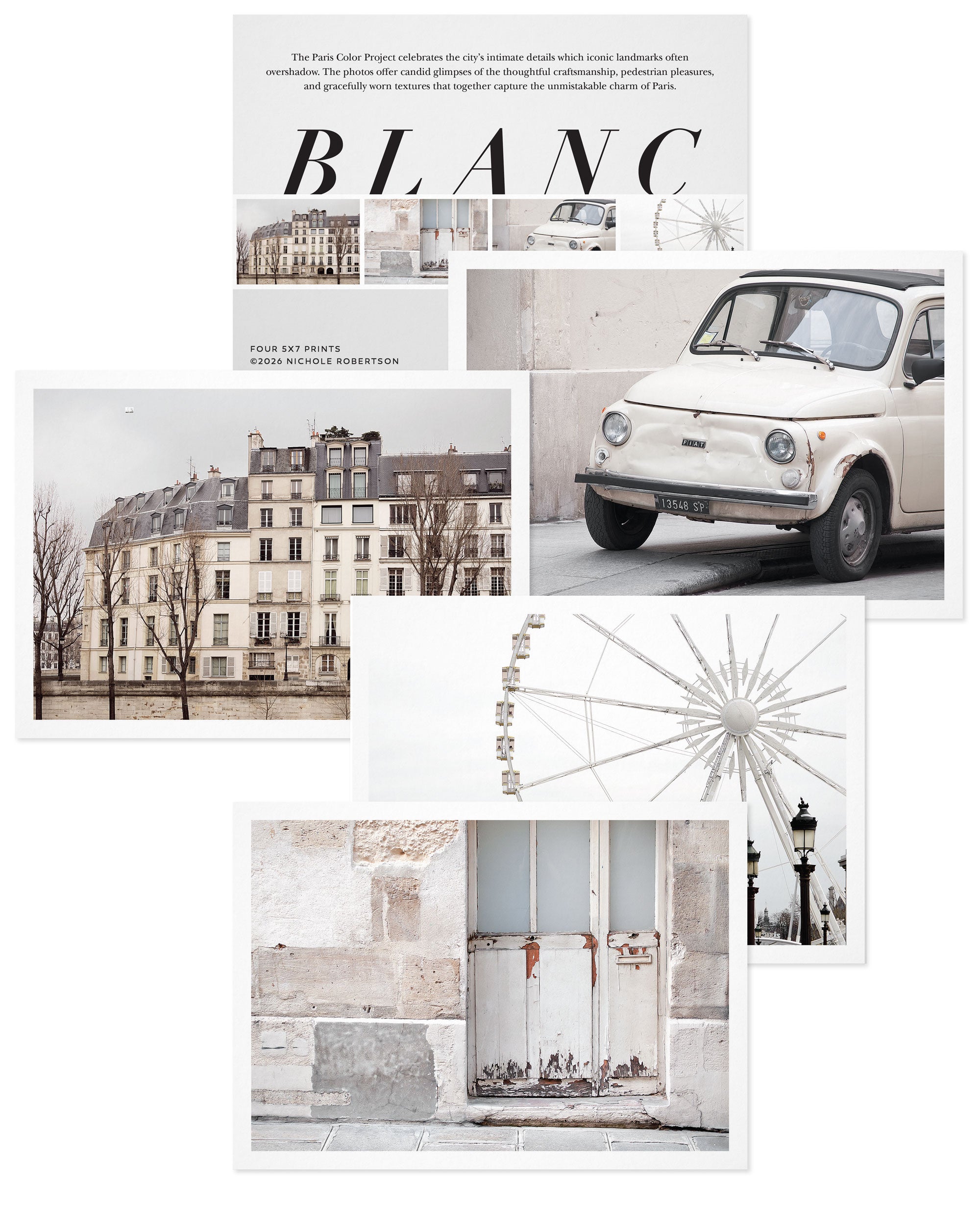 Paris in White