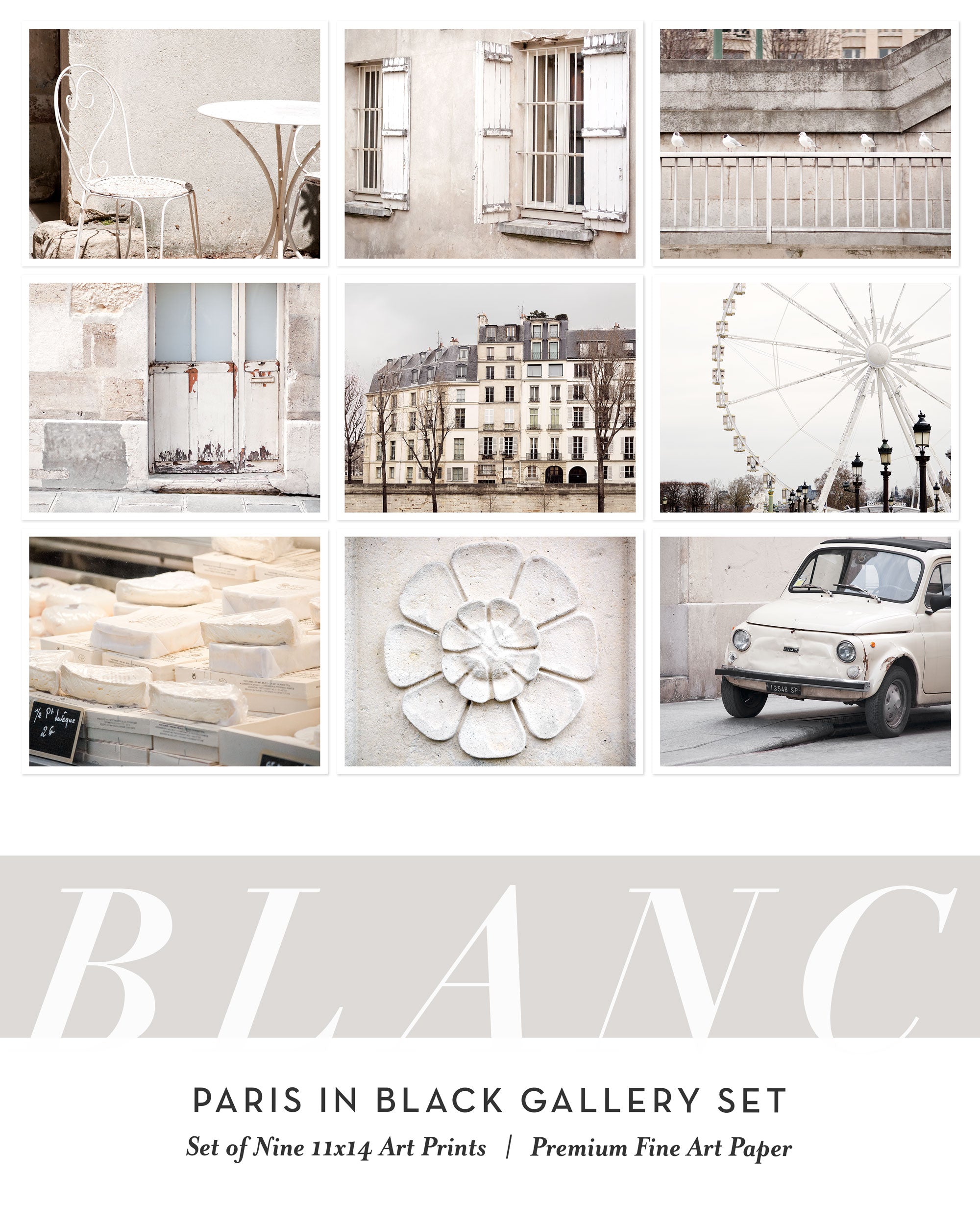 Paris in White