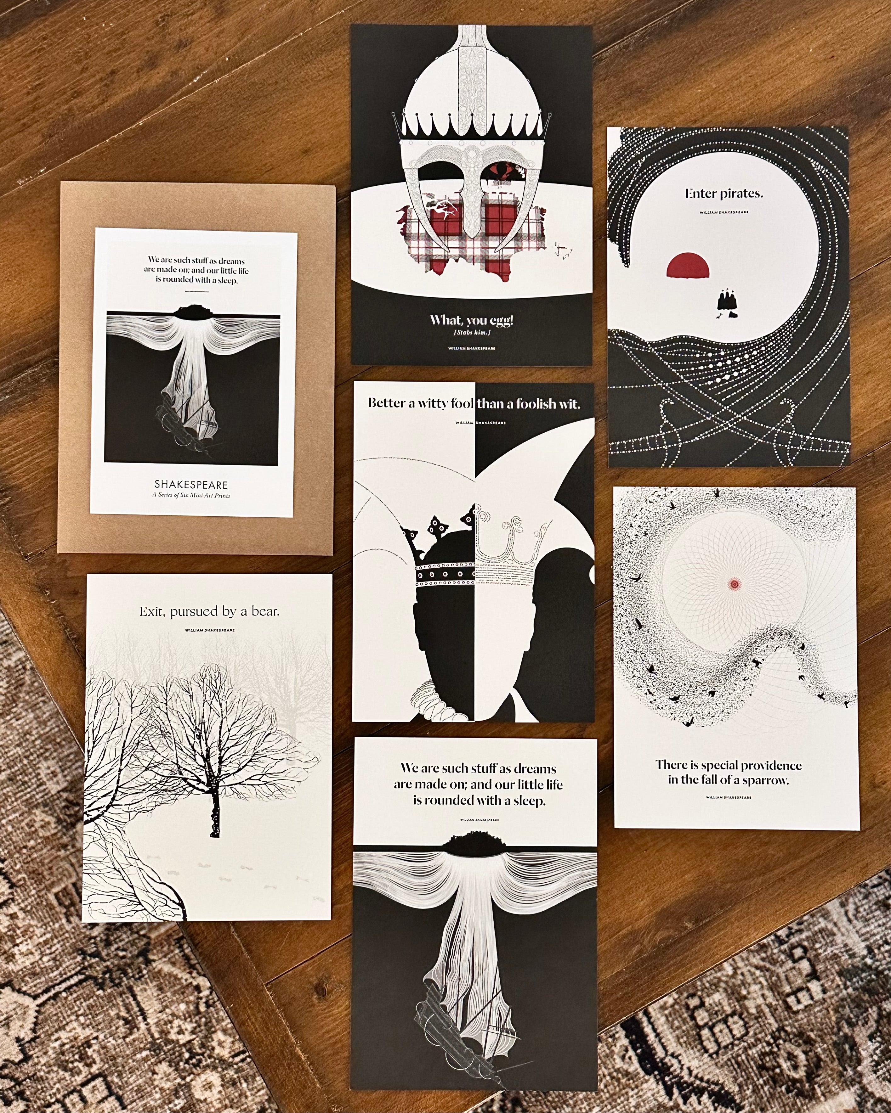 Shakespeare Mini Print/Postcard Collection