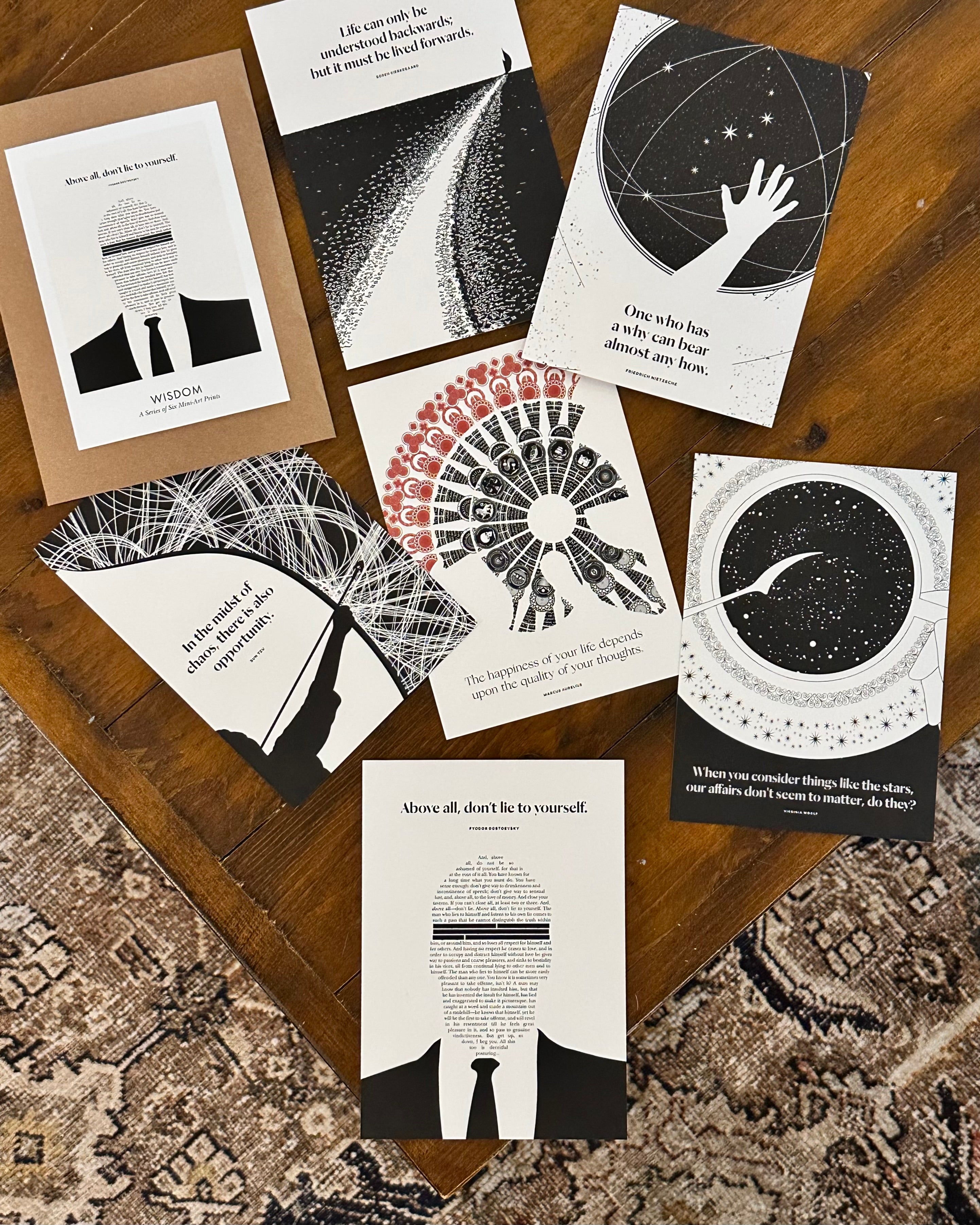 Wisdom Mini Print/Postcard Collection