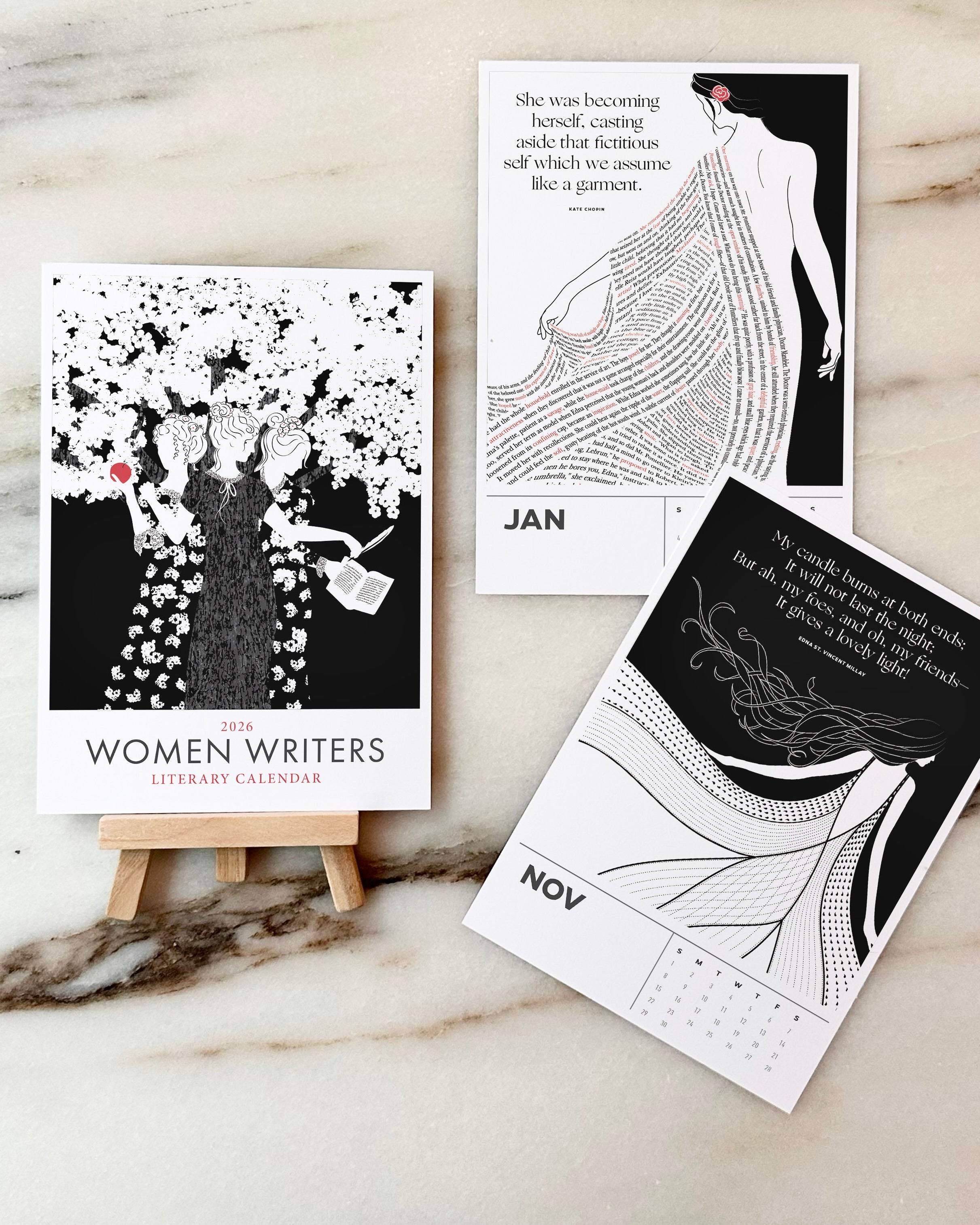 2026 Women Writers Calendar