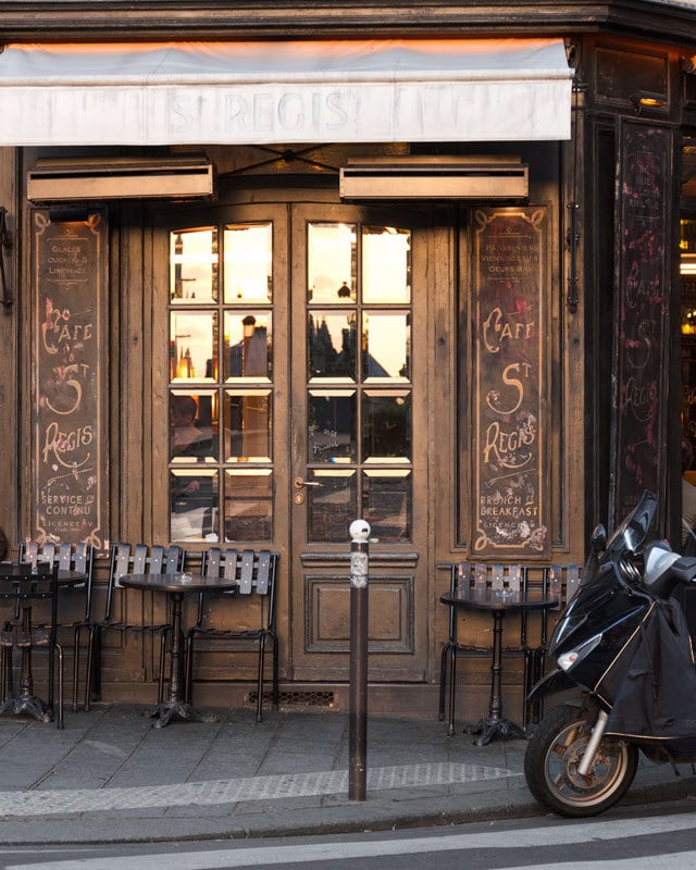 Cafe St. Regis Sunset
