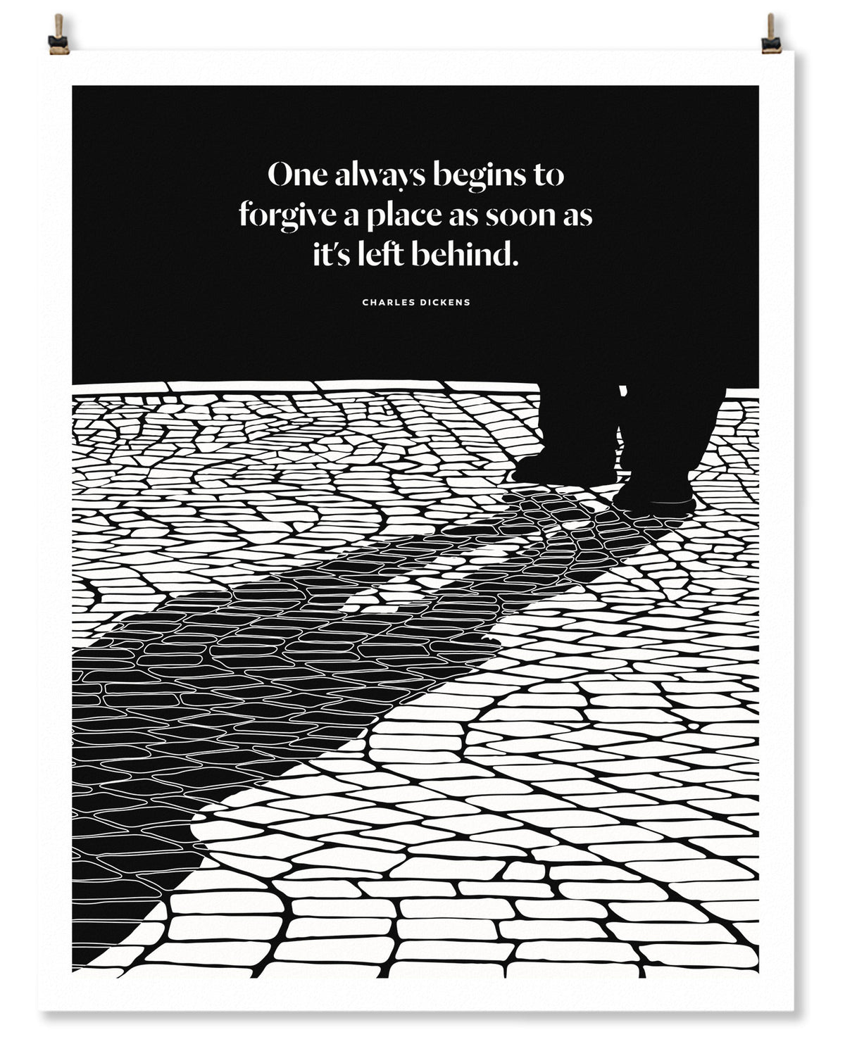 Charles Dickens Literary Art Print — Obvious State